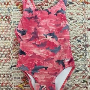 dolphin one piece swimsuit